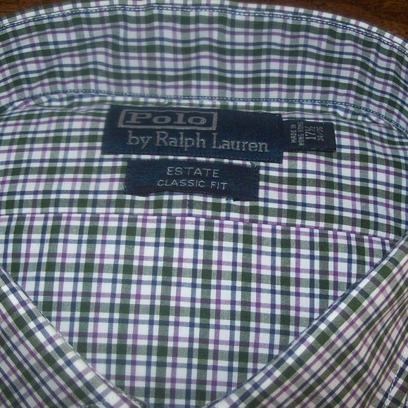 "Host Pick" Polo Ralph Lauren NWT Long Sleeve Plaid Shirt XL - Picture 2 of 6